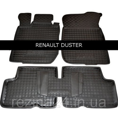 Килимки в салон Avto Gumm 11285 для Renault Duster 2WD 2012-2014