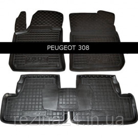 Коврики в салон Avto Gumm 11463 для Peugeot 308 2014-