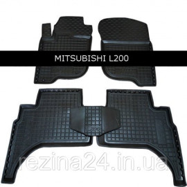 Килимки в салон Avto Gumm 11542 для Mitsubishi L200 2016- (коротка база)