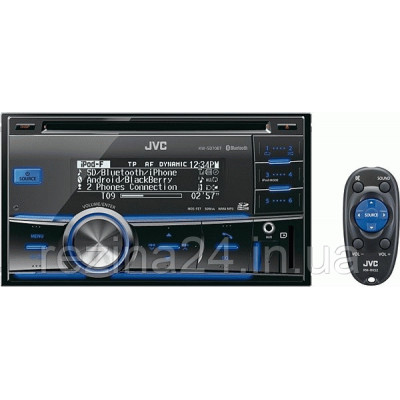 2-DIN, CD/MP3-ресивер JVС KW-SD70BTEYD