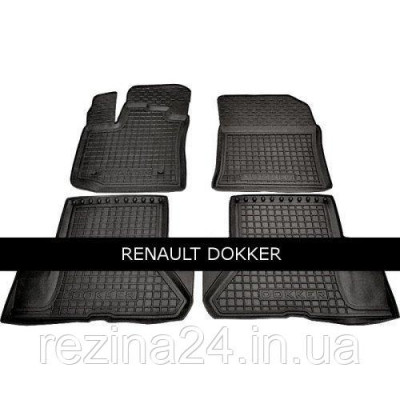 Килимки в салон Avto Gumm 11410 для Renault Dokker 2013-