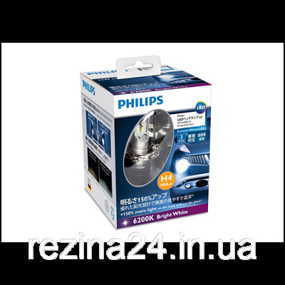 Світлодіодні LED лампи Philips X-treme Ultinon LED 12953BWX2 H4