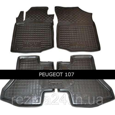 Килимки в салон Avto Gumm 11397 для Peugeot 107