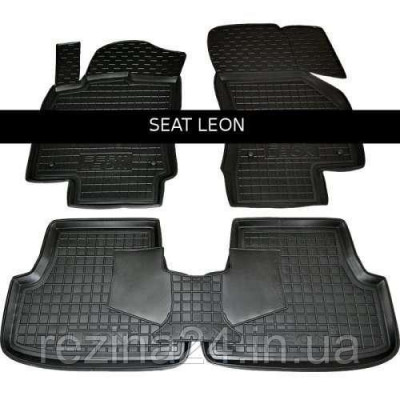 Килимки в салон Avto Gumm 11442 для Seat Leon 5d 2012-