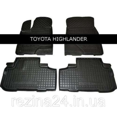 Килимки в салон Avto Gumm 11450 для Toyota Highlander 2014-