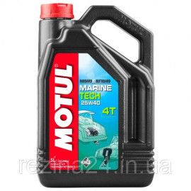 Моторне масло Motul Marine Tech 4T 25W-40 5л