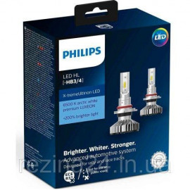 Светодиодные LED лампы Philips X-treme Ultinon HB3/HB4 6500K