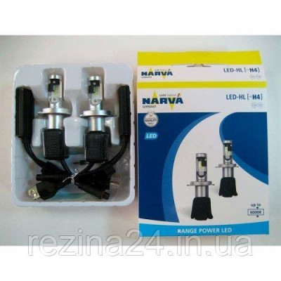 Светодиодные LED лампы Narva Range Power LED H4 6000K