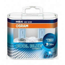 Комплект галогенных ламп Osram Cool Blue Intense 9006CBI-HCB-DUO HB4 12V 51W P22d