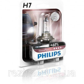 Галогенова лампа Philips VisionPlus 12972VPB1 H7 12V 55W PX26d