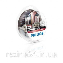 Комплект галогенных ламп Philips VisionPlus 12342VPS2 H4 12V 60/55W P43t-38