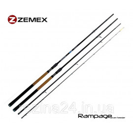 Удилище фидерное ZEMEX Rampage River Feeder 12,4ft - 110g