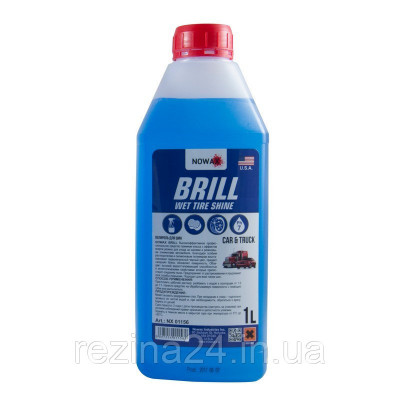 Полироль для шин NOWAX BRILL Wet Tire Shine NX01156 1л