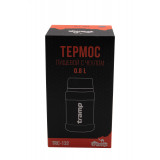 Термос TRAMP пищевой 0,8 л в чехле черный TRC-132-black