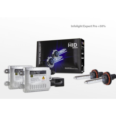 Комплект ксенону Infolight Expert Pro CANBUS H11 4300К/5000K/6000K +50%