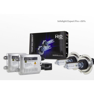 Комплект ксенону Infolight Expert Pro CANBUS H7 4300К/5000K/6000K +50%