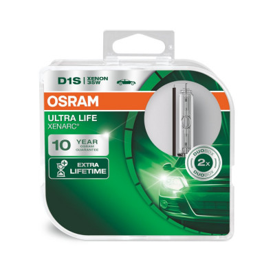 Комплект ксеноновых ламп Osram D1S 66140ULT-HCB-DUO Xenarc UltraLife