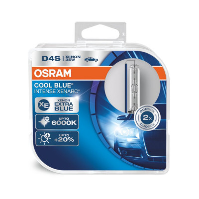 Комплект ксенонових ламп Osram D4S 66440CBI-HCB-DUO Xenarc CoolBlueIntense