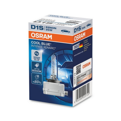 Ксенонова лампа Osram Xenarc CoolBlueIntense D1S 66140CBI-FS 85V 35W P32d-2