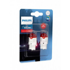 Светодиодные лампы Philips Ultinon Pro3000 RED 11066U30RB2 W21 / 5W LED 12V