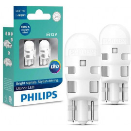 Светодиодные лампы Philips Ultinon 11961ULWX2 T10 LED 6000K 12V B2