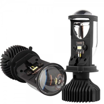 Комплект светодиодных линз HeadLight Y6D BI-LED H4 25 / 35W mini