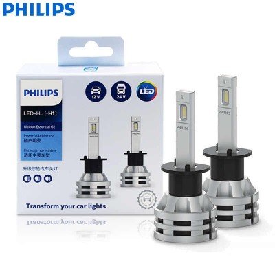 Светодиодные лампы Philips Ultinon Essential G2 11258UE2X2 H1 19W 12-24V 6500K