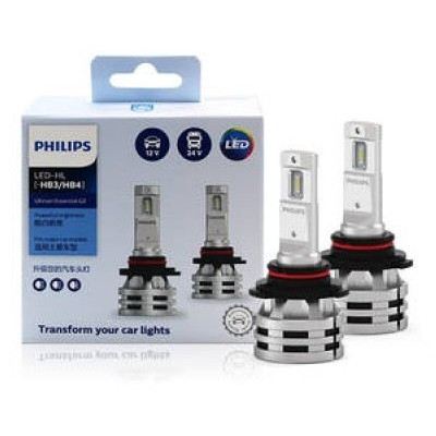 Светодиодные лампы Philips Ultinon Essential G2 l11005UE2X2 HB3 / HB4 24W 12-24V 6500K