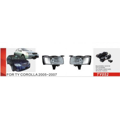 Противотуманные фары Vitol TY-052 Toyota Corolla 2005