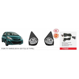 Противотуманные фары Vitol TY-645 Toyota Yaris 2014-17 H16-12V19W