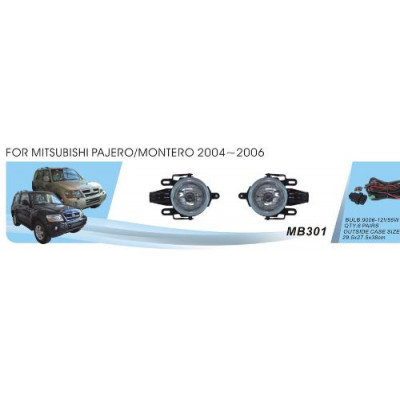 Противотуманные фары Vitol MB-301 Mitsubishi Pajero 2005-2007