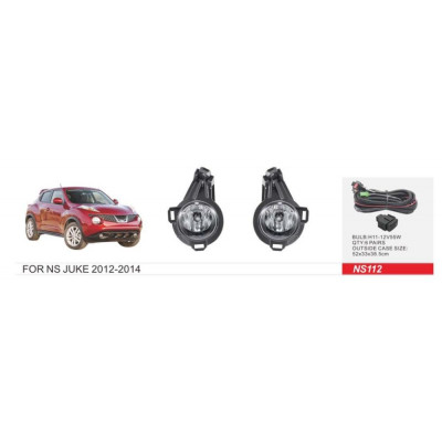 Противотуманные фары Vitol NS-112 Nissan Juke 2012-14