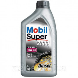 Моторное масло Mobil Super 2000 X1 Diesel 10W-40 1л