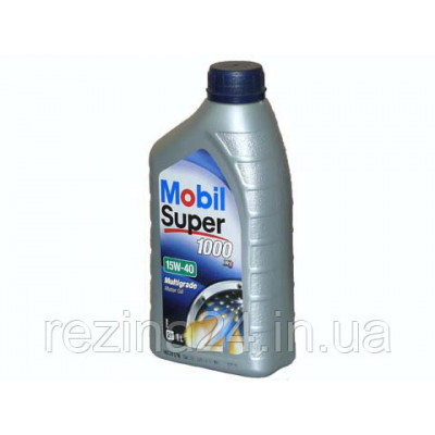 Моторне масло Mobil Super 1000 X1 15W-40 1л