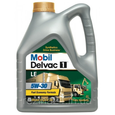 Моторное масло Mobil Delvac 1 LE 5W-30 4л