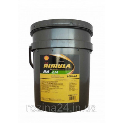 Моторное масло Shell R6 LM Rimula 10W-40 20л