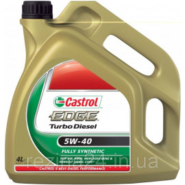 Моторное масло Castrol Edge Titanium Turbo Diesel 5W-40 4л