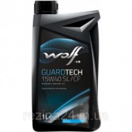 Моторное масло Wolf Guardtech SL/CF 15W-40 1л