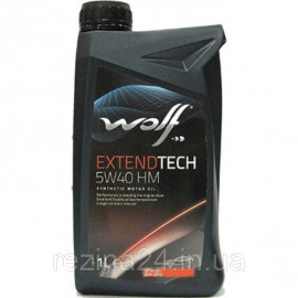 Моторное масло Wolf Extendtech HM 5W-40 1л