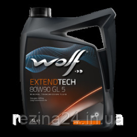 Трансмиссионное масло Wolf Extendtech 80W-90 5л