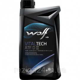 Трансмісійне масло Wolf Vitaltech ATF D III 1л