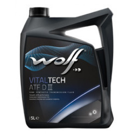 Трансмісійне масло Wolf Vitaltech ATF D III 5л