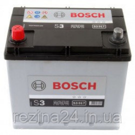 Акумулятор Bosch S3 45AH/300A (S3017)