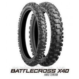 Bridgestone Battlecross X40 110/90 -19 62M R NHS TT