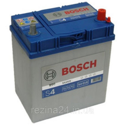 Аккумулятор Bosch S4 40AH/330A (S4018)