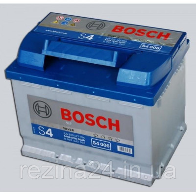 Акумулятор Bosch S4 60AH/540A (S4006)