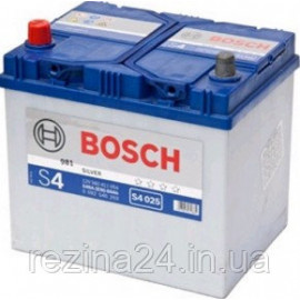 Акумулятор Bosch S4 60AH/540A (S4025)