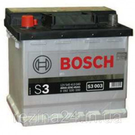 Аккумулятор Bosch S3 45AH/400A (S3003)