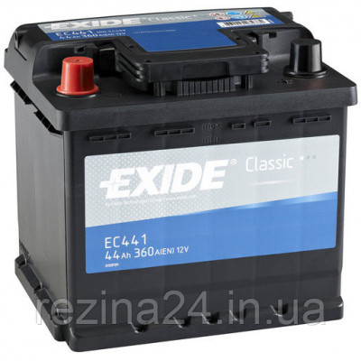 Акумулятор Exide Classic 44AH/360A (EC441)