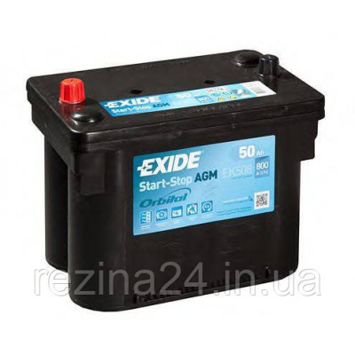 Аккумулятор Exide Classic 50AH/800A (EK508)